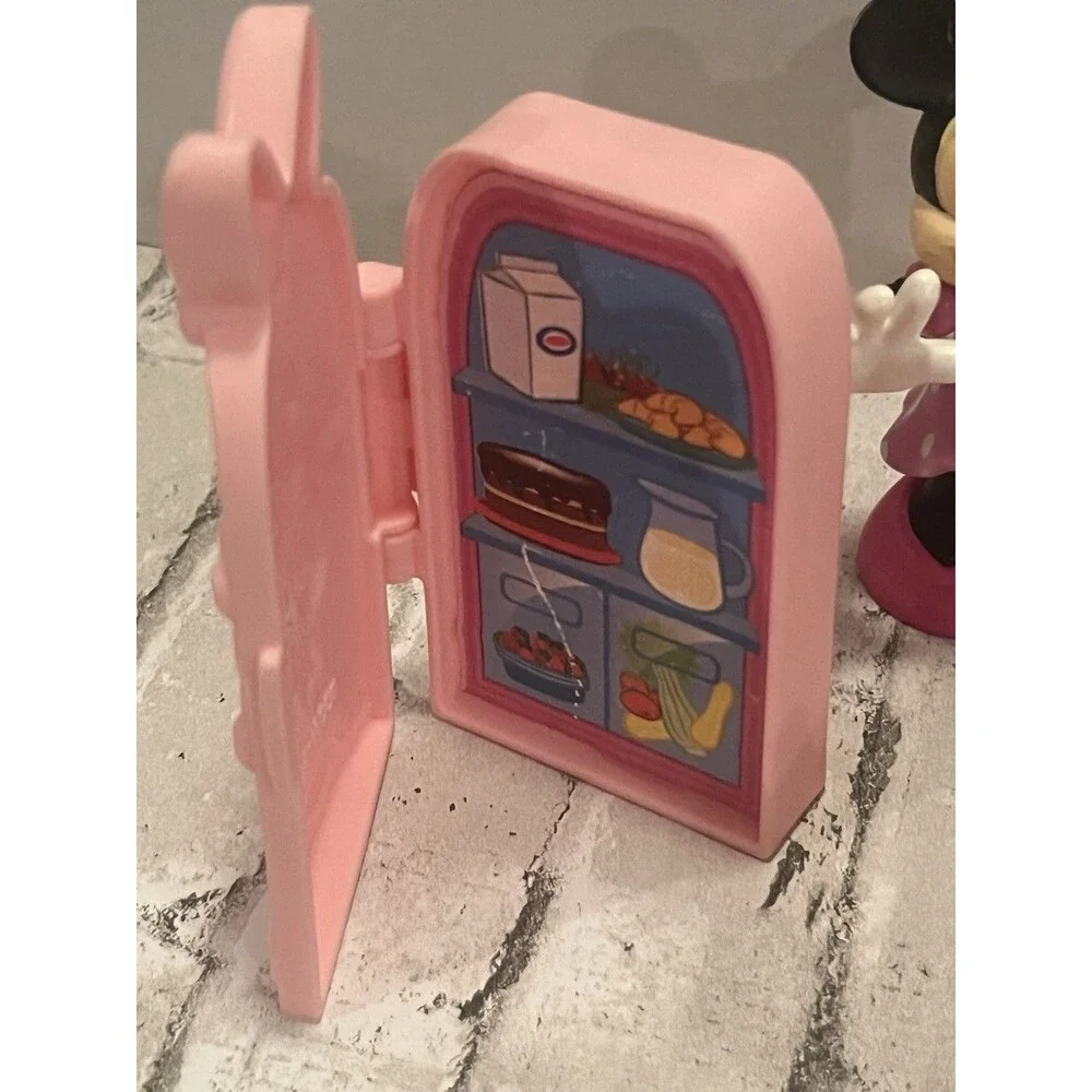 Minnie Mouse Bow Sweet Home Dollhouse Furniture Accessories Disney Toy Set Lot